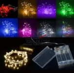 Dây Led Đom Đóm 1.5 Mét 3V Nhiều Màu